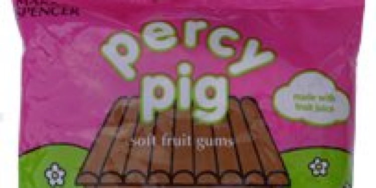 percy pig teddy