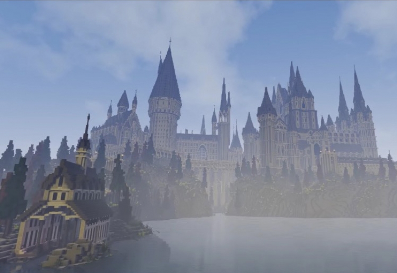 Harry Potter Universe & Hogwarts Map For Minecraft Download & Video ...