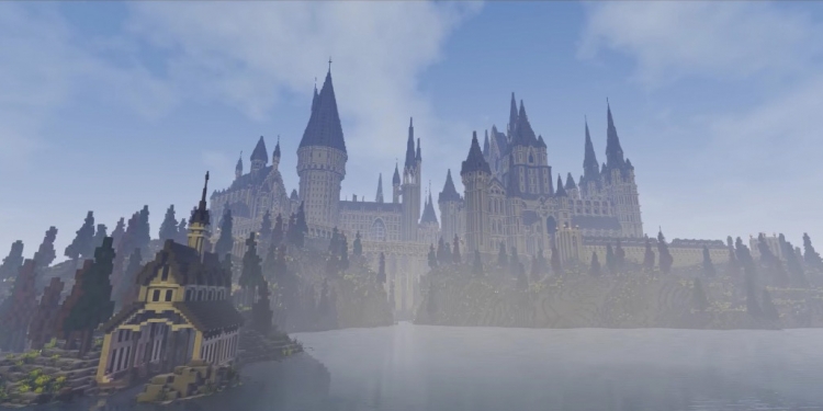 minecraft pe harry potter map download