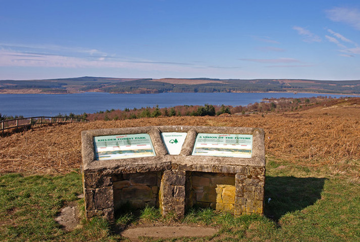 Elf Kirk Lookout, Kielder Reservoir