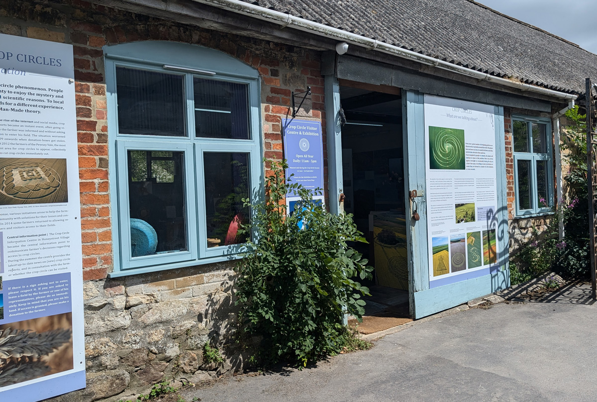 The Crop Circle Visitor Centre and Exhibition, Pewsey, Wiltshire