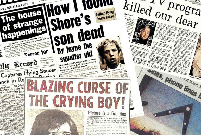 Paranormal Newspaper Clippings