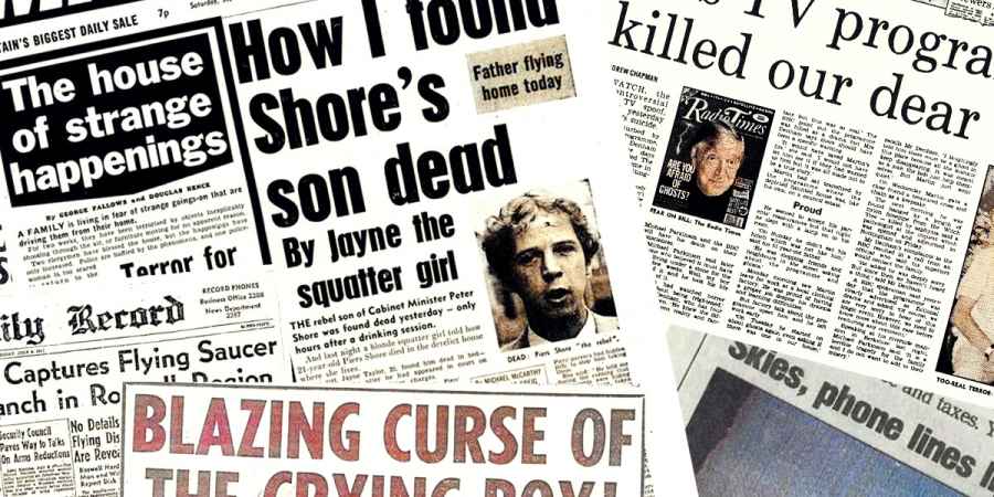 Paranormal Newspaper Clippings